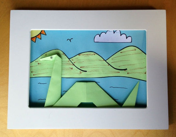 Art Ideas Blog Five: Origami Loch Ness Monster